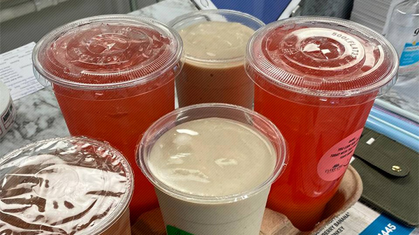 Variety of teas and shakes from Every Day Nutrition
