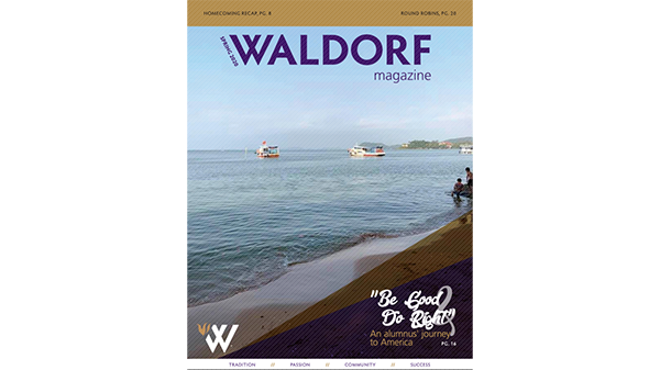 2020 Spring Waldorf Magazine cover